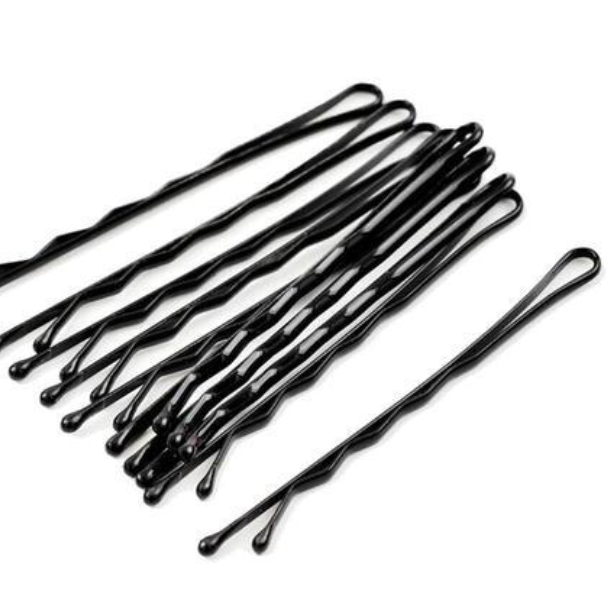 Bobby Pins Hårspenner Boks — 50-pakning