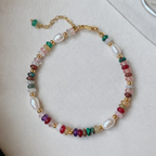 Perle & Naturstein Armbånd